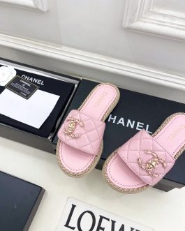 Chanel Buty, sandaly klapki, skora
