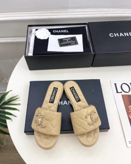 Chanel Buty, sandaly klapki, skora