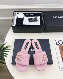 Chanel Buty, sandaly klapki, skora