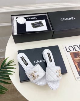 Chanel Buty, sandaly klapki, skora