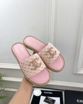 Chanel Buty, sandaly klapki, skora