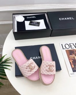 Chanel Buty, sandaly klapki, skora