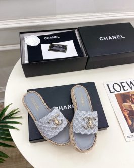 Chanel Buty, sandaly klapki, skora