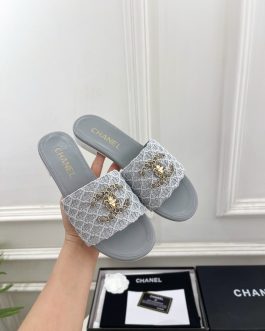 Chanel Buty, sandaly klapki, skora