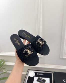 Chanel Buty, sandaly klapki, skora