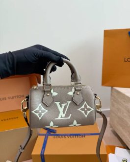 Torebka damska elegancka Louis Vuitton speedy nano, skóra