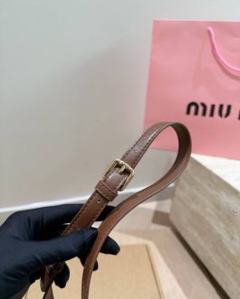 Torebka damska elegancka Miu Miu, skóra