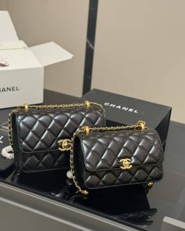 Torebka Chanel damska torba, skóra