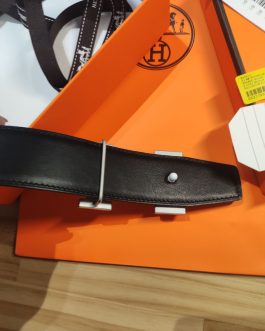 Pasek firmowy męski, damski, skóra Hermes