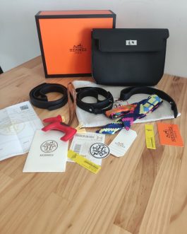 Torebka damska elegancka Hermes, skora