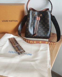 Torebka damska elegancka Louis Vuitton Noe Noe, skora