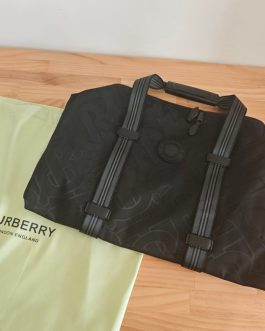 Torebka damska elegancka Burberry travel, skora