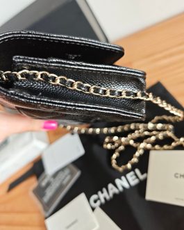 Torebka damska elegancka Chanel Noe, skora