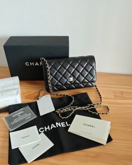 Torebka damska elegancka Chanel Noe, skora