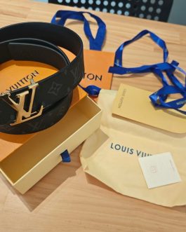 Pasek firmowy męski, damski, skóra Louis Vuitton