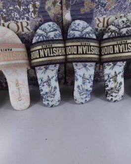 Dior Buty, sandaly klapki, skora