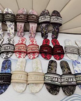 Dior Buty, sandaly klapki, skora