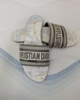 Dior Buty, sandaly klapki, skora