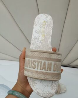 Dior Buty, sandaly klapki, skora