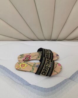 Dior Buty, sandaly klapki, skora