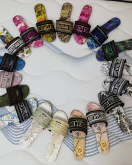 Dior Buty, sandaly klapki, skora