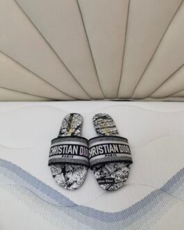 Dior Buty, sandaly klapki, skora