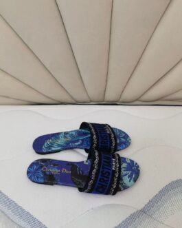 Dior Buty, sandaly klapki, skora