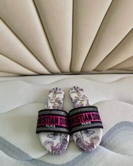 Dior Buty, sandaly klapki, skora