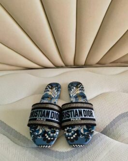 Dior Buty, sandaly klapki, skora