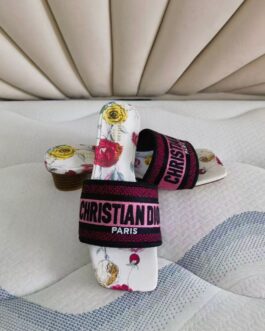 Dior Buty, sandaly klapki, skora