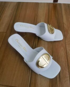 Dior Buty, sandaly klapki, skora