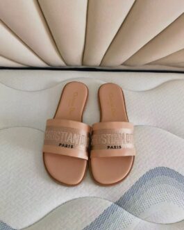 Dior Buty, sandaly klapki, skora