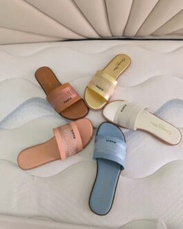 Dior Buty, sandaly klapki, skora