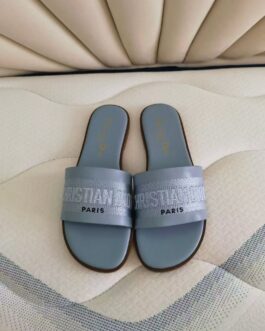 Dior Buty, sandaly klapki, skora