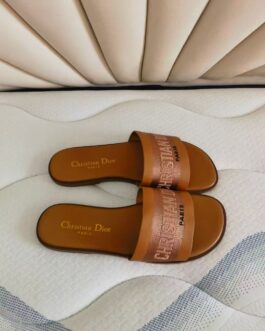 Dior Buty, sandaly klapki, skora