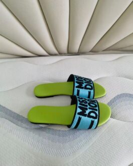 Dior Buty, sandaly klapki, skora