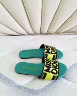 Dior Buty, sandaly klapki, skora