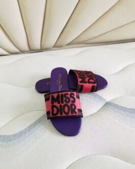Dior Buty, sandaly klapki, skora
