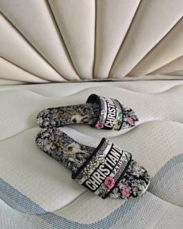 Dior Buty, sandaly klapki, skora