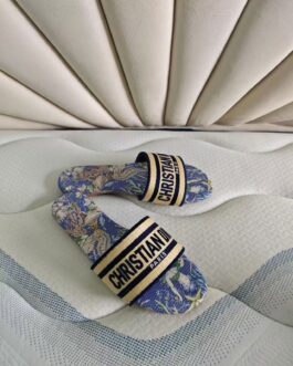 Dior Buty, sandaly klapki, skora