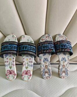 Dior Buty, sandaly klapki, skora