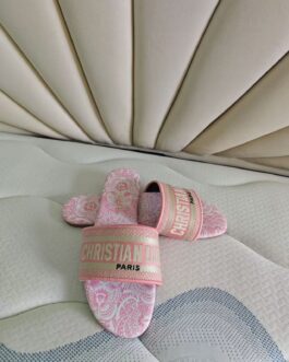 Dior Buty, sandaly klapki, skora