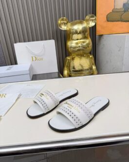 Dior Buty, sandaly klapki, skora