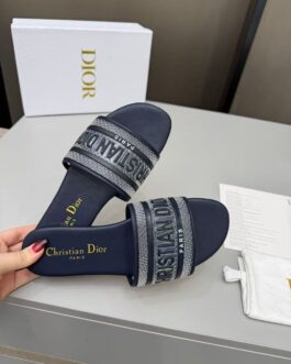 Dior Buty, sandaly klapki, skora