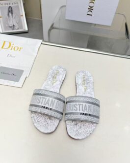Dior Buty, sandaly klapki, skora
