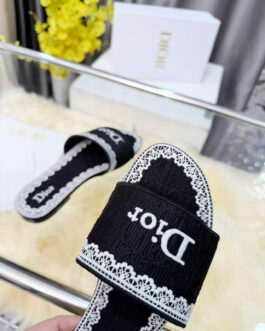 Dior Buty, sandaly klapki, skora