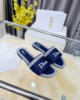 Dior Buty, sandaly klapki, skora