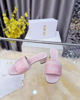 Dior Buty, sandaly klapki, skora