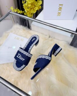 Dior Buty, sandaly klapki, skora