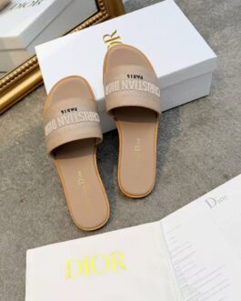 Dior Buty, sandaly klapki, skora